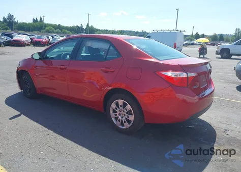 2015 Toyota Corolla S из США, поврежденный, VIN 2T1BURHE7FC338799